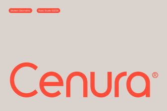 Unleash Creativity with the Cenura Font