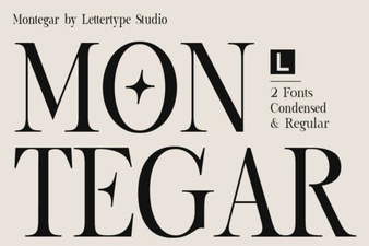 Montegar Font for Design and Creative Projects